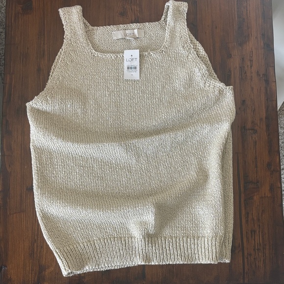 LOFT Tops - LOFT Sleeveless Knit Top